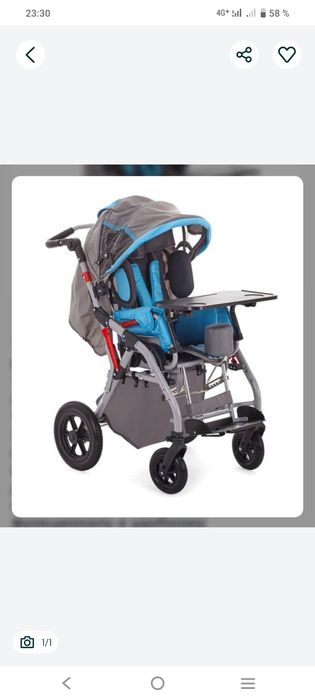 Коляска инвалидная детская