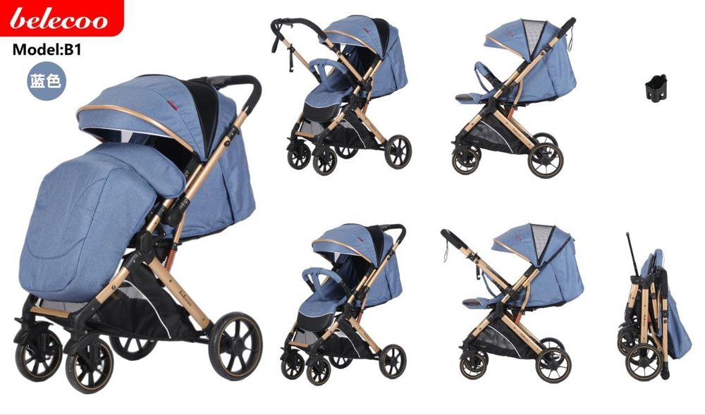 Новая прогулочная коляска чемодан.