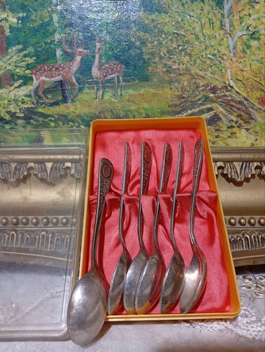 Ложки мельхиор новые