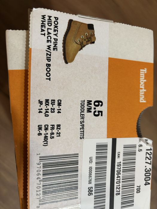 Детски боти Timberland