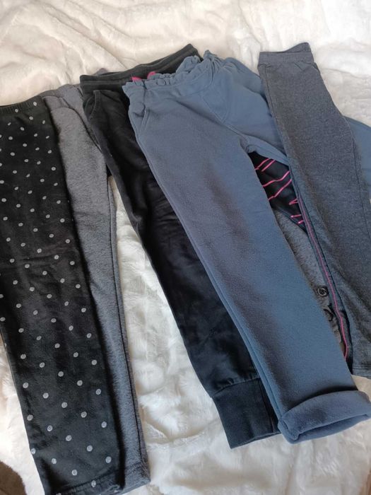 панталони, долници с вата за момиче 122/128 рр