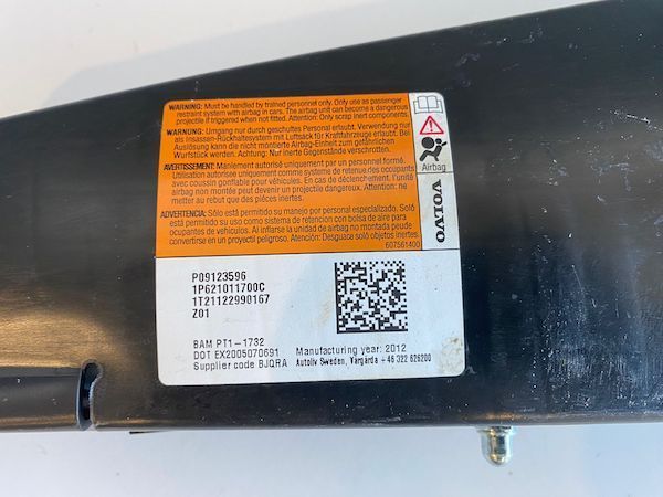 Airbag scaun dreapta fata Volvo V40 09123596