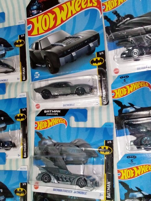 masinute Hot Wheels Batman Batmobile Back To The Future Delorean DMC