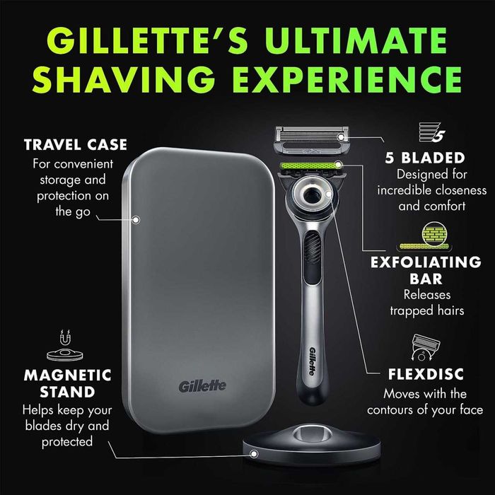 Бритва Gillette Labs с отшелушивающим стержнем от Gillette