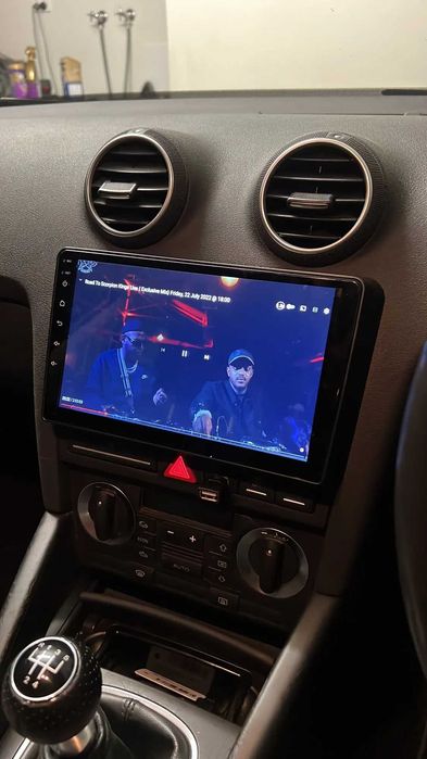 Navigatie Android 15 Dedicata Audi A3 Ecran 9 INCH - Carplay, QLed, DSP