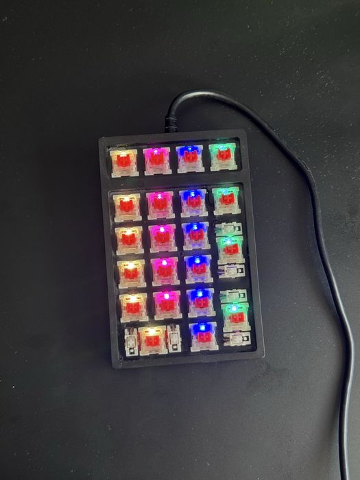 Блок NumPad с подсветкой