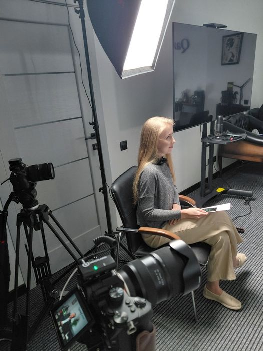 Видеосъемка интервью