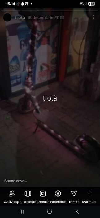 Vând sau schimb trotineta