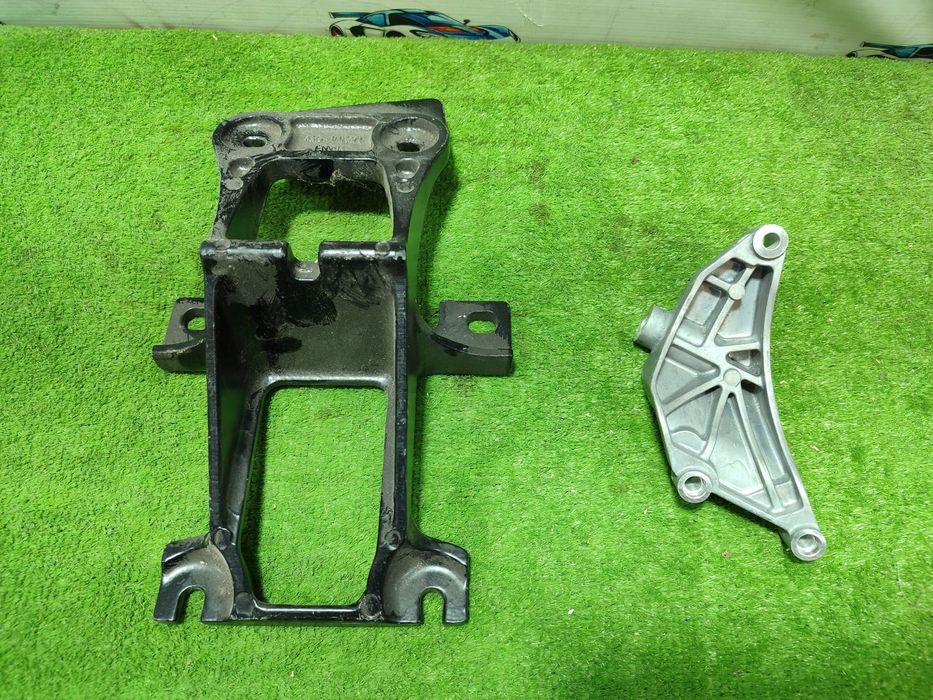 SUPORT COMPRESOR PERNE AER LAND ROVER DISCOVERY 4 RANGE ROVER SPORT 2009-2016 + SUPORT ACCESORII MOTOR 5.0 V8 JAGUAR RANGE ROVER 2009-2017 COD OEM ASG-10056/2 / 8W93-8680 / LR077670 (5G2)