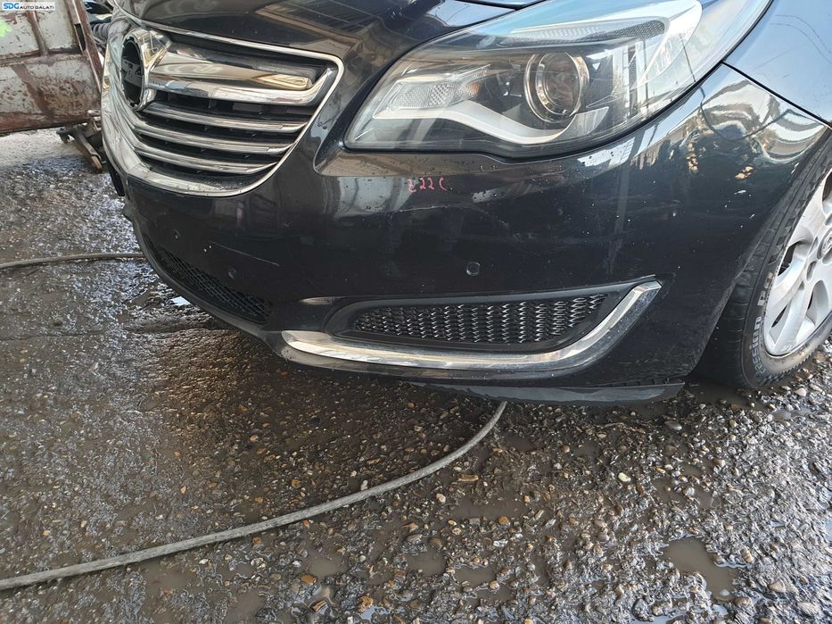 Bara Spoiler Fata FARA Grila si Emblema cu Locas Senzori Parcare Opel Insignia A FL Facelift 2013 - 2017 Culoare Z22C [K6052]