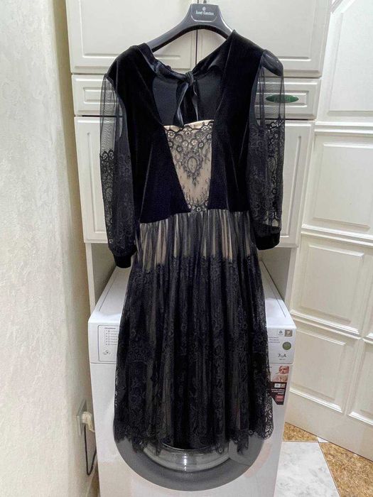 Платье виллюр Турция