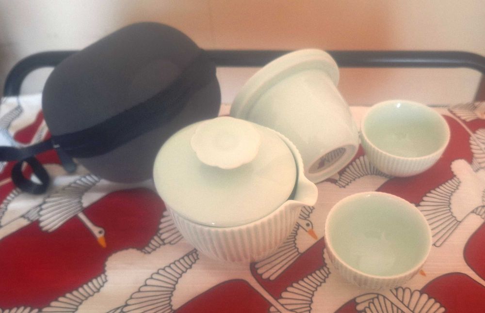 Преносим сервиз за чай или кафе