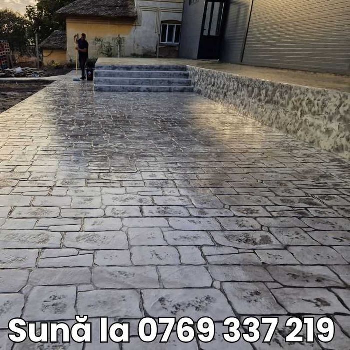Beton Amprentat Sibiu, Medias, Cisnadie, Avrig, Agnita, Dumbraveni