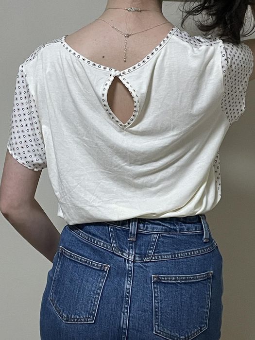 Ежедневна блуза с къс ръкав