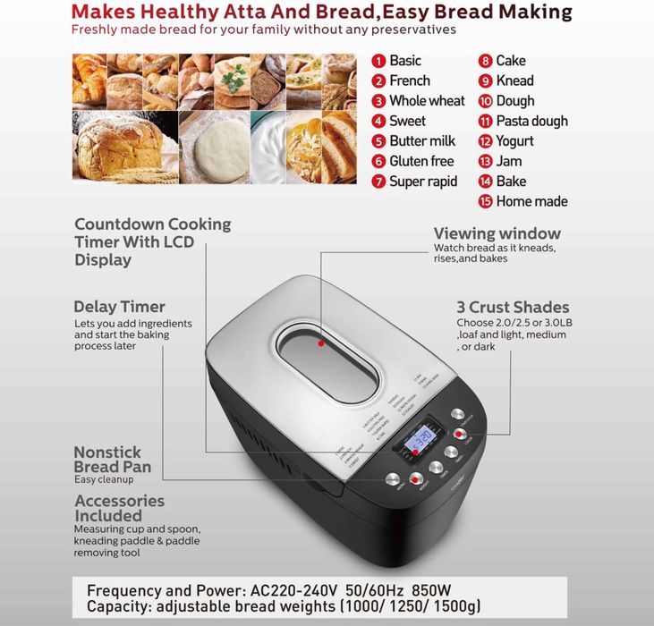 Хлебопечка Sonifer 4025