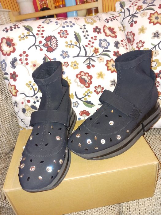 Дамски боти, обувки, черни(Pretty ballerinas)