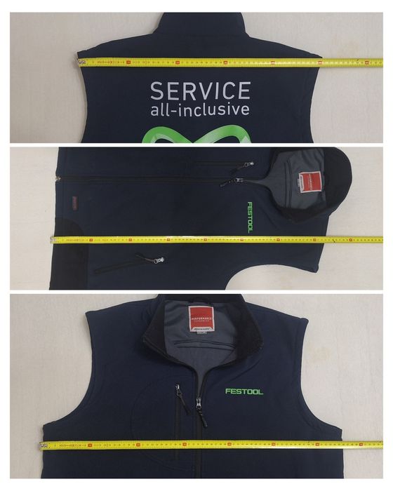 Vesta Result Softshell R123 Navy Blue Black Gilet Bodywarmer Nr. XXL