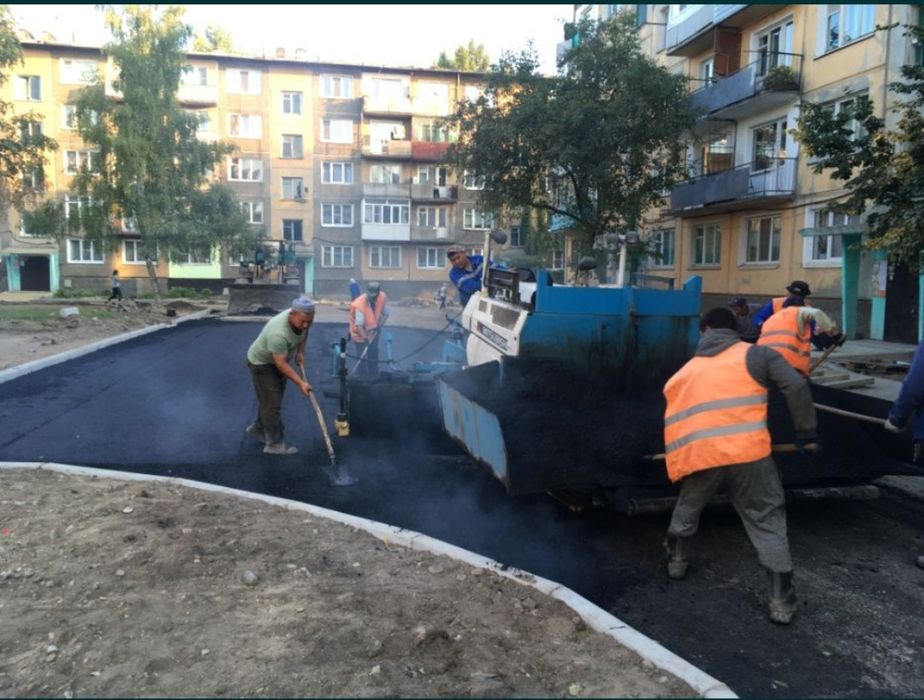 Асфальт укладка Асфальт