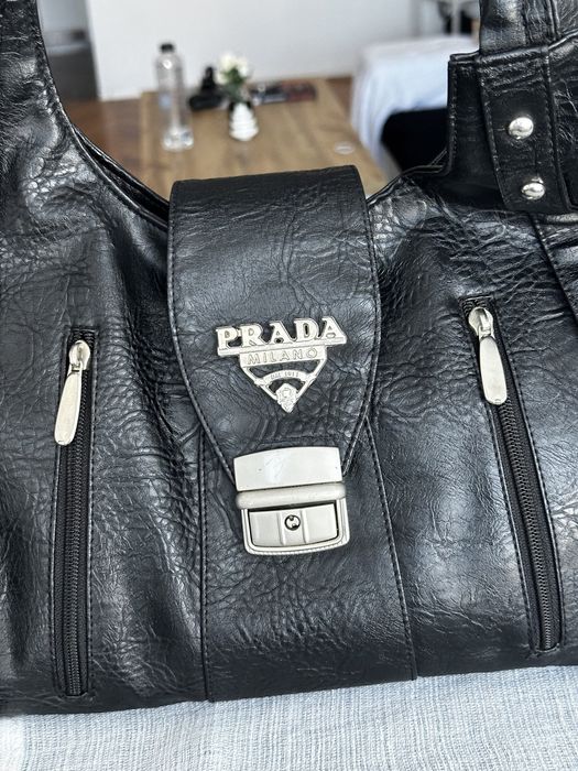 Geanta vintage piele Prada