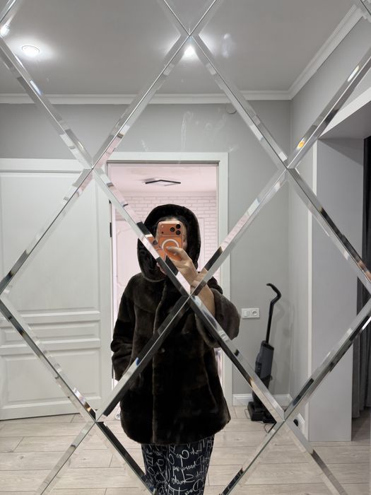 Шуба натуральный мутон