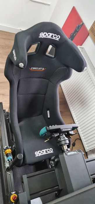 Scaun Simulator SPARCO CIRCUIT II QRT, fara omologare