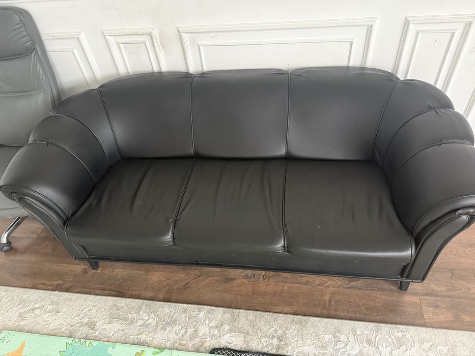 Диван кожа для офис