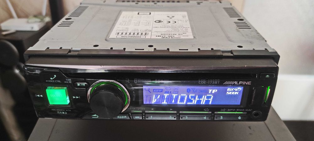 Alpine CDE-173BT CD/USB/BT