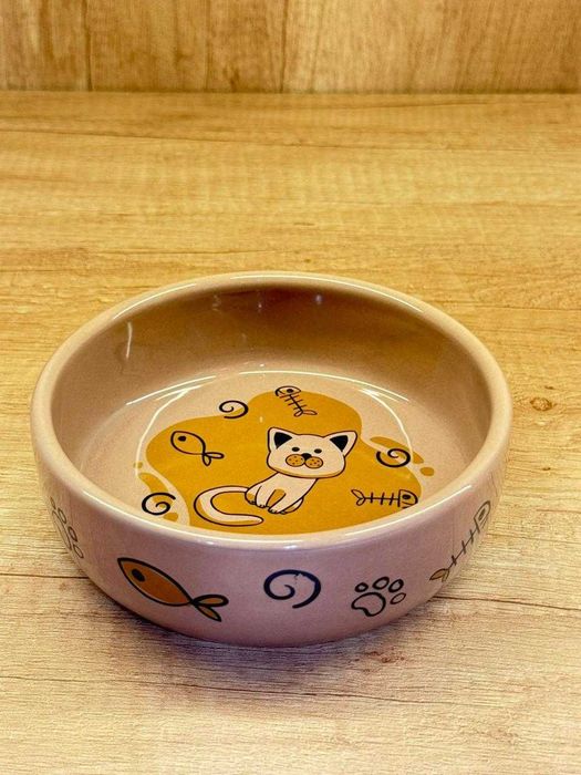 Керамические миски для кошек и собак