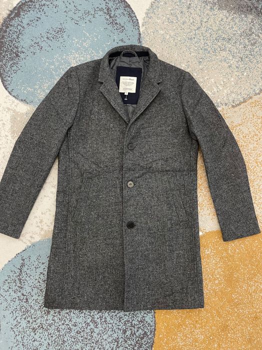 Palton barbati, Denim, M, Gri