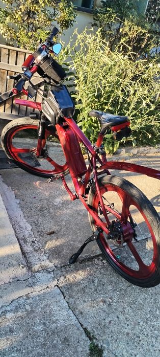 Bicicleta electrica 1000w.4600 roni fix Rm valcea