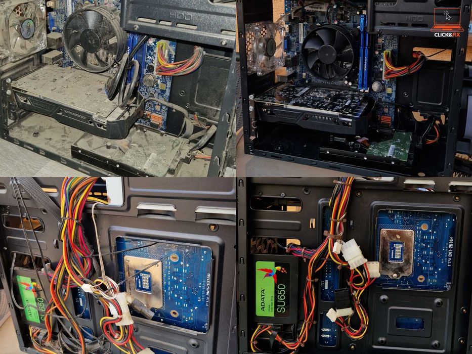 Servicii IT - Reparații și mentenanță PC, laptopuri și console