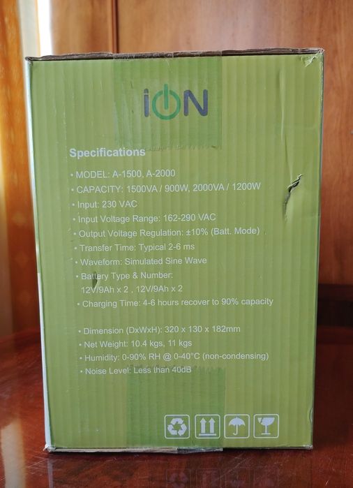 Продаю новый UPS ION-1500