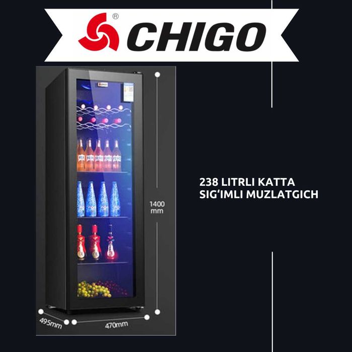 CHIGO 220V BC-58 58L