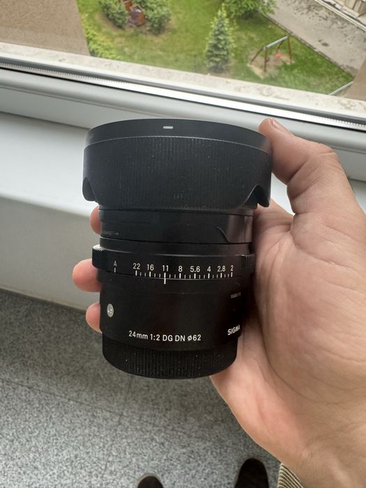 Обектив sigma dg dn 24mm за sony e