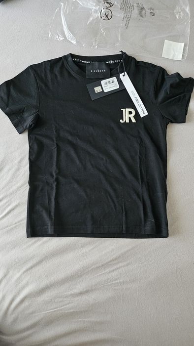 Черна, нова, оригинална тениска Ричмънд/Richmond