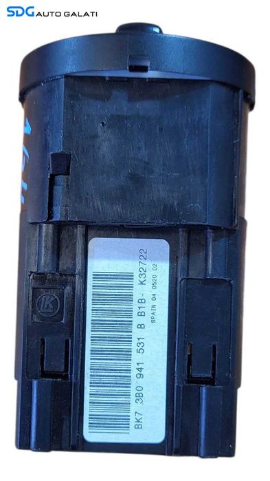 Comutator Bloc Lumini Skoda Fabia 2 2007 - 2015 Cod 3B0941531B [L8553]