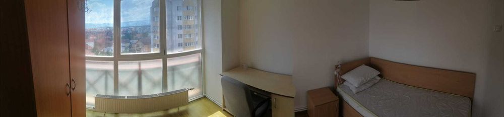 apartament 4 camere, 2 bai, bucatarie, 100 mp, mobilat utilat, cetral - B-dul Mihai Viteazu, et. 6 -bloc fara lift