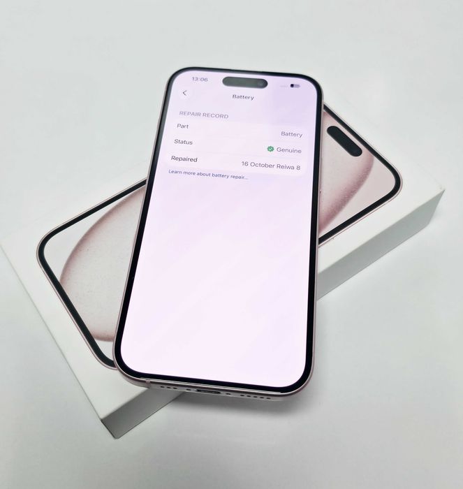 iPhone 15 128GB Pink 100% Batery