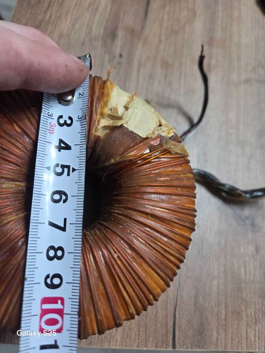 Трансформатор тороидальный, бублик