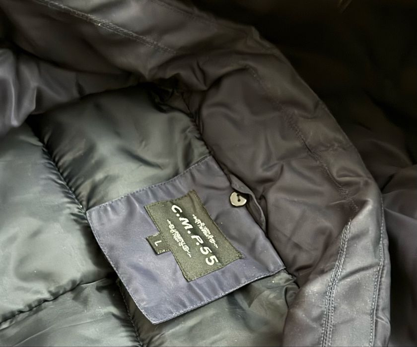 Geaca cu gluga cu blana naturala detasabila