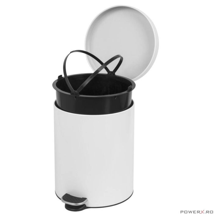 Cos de gunoi cu pedala, antiseptic soft close, capacitate 5 litri,