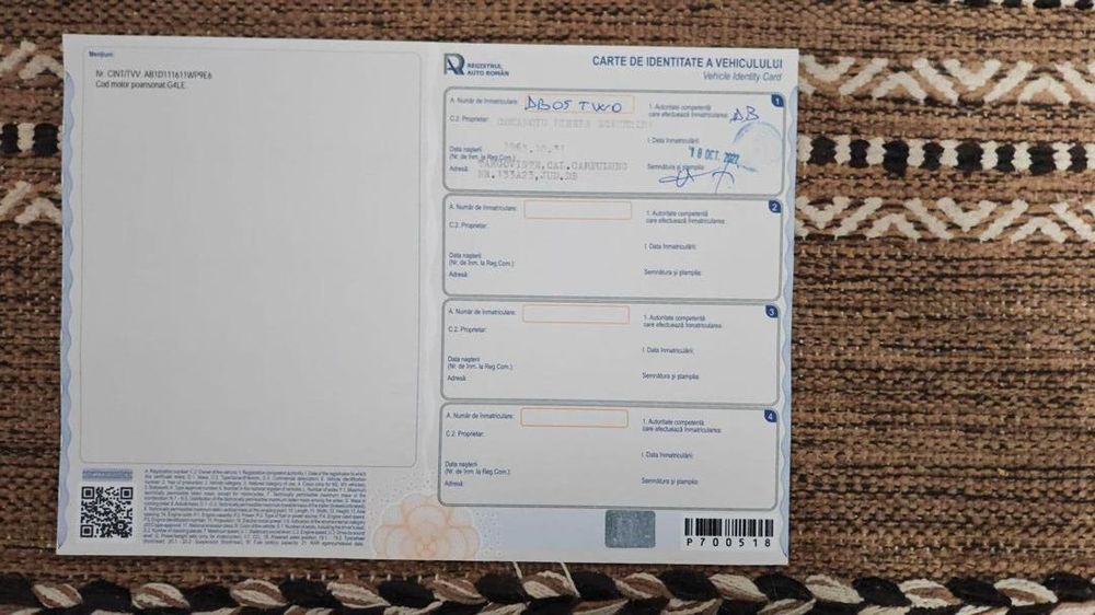 Hyundai IONIQ Primul Proprietar