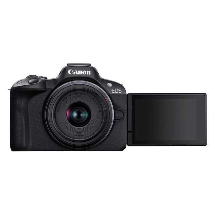 Продавам Фото апарат + CANON EOS R50 + RF-S18-45 24.2