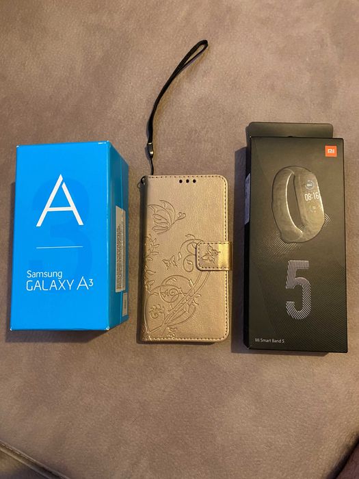 Samsung Galaxy A3  и Xiaomi Mi Smart Band 5