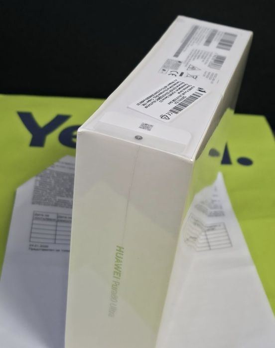 ЗАПЕЧАТАН 512GB Huawei Pura 80 Ultra Yettel Гаранция 2029 PRESTIGE GOLD