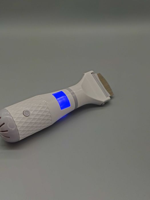 Електрически вакуумен гребен за кучета/котки - събиране на бълхи/въшки