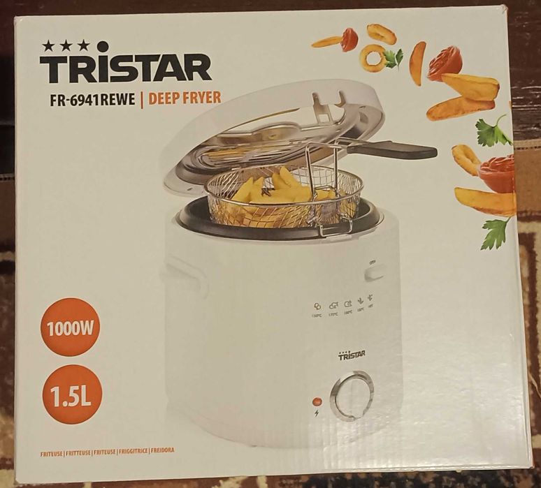 Фритюрник Tristar 1000 W, 1.5 L