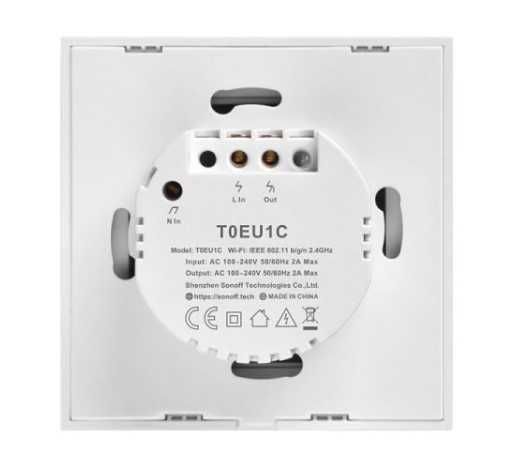 РАЗПРОДАЖБА Sonoff единичен или двоен ключ за осветление с WiFi