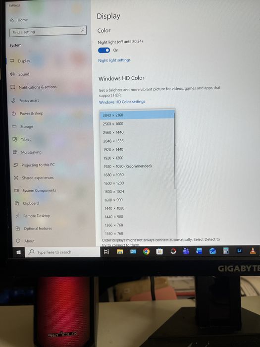 Monitor Gaming GYGABYTE - Pentru Piese sau Reparat