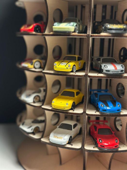 Suport rotund de masinute hot wheels scara 1/64